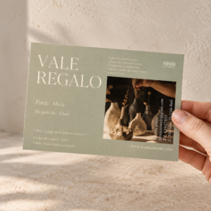 Tarjeta regalo Nimia Ceramic